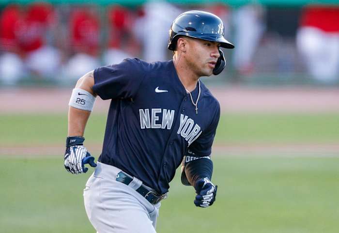 Yankees SS Gleyber Torres running